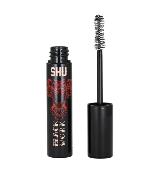 ПРИСТРОЙ!!!Тушь для ресниц объемная Blackwork, 106 ультрачерная SHU Испания