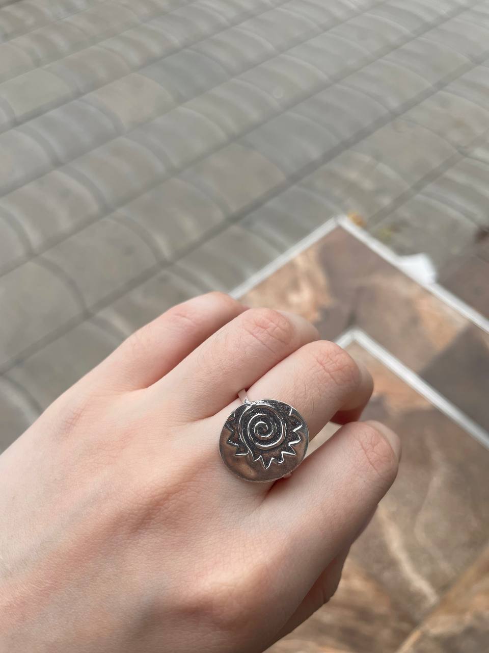 Кольцо из Серебро 925 пробы, Дагестан