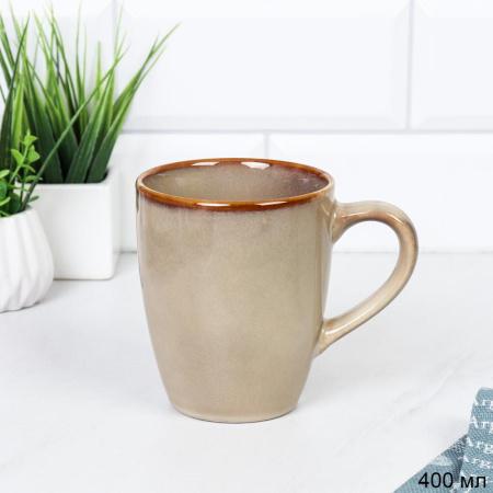 Кружка 400 мл / 88014-12 oz /уп 6/24/ Глазурованное реактивное покрытие
