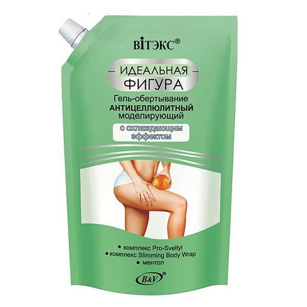 ИДЕАЛЬНАЯ ФИГУРА ГЕЛЬ-обертывание антицеллюлитный моделирующий,450мл.Дой-пак/12