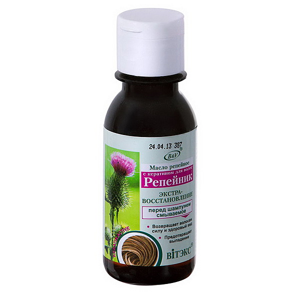 Репейник масло 100 д/Волос Экстра Восстановление/15
