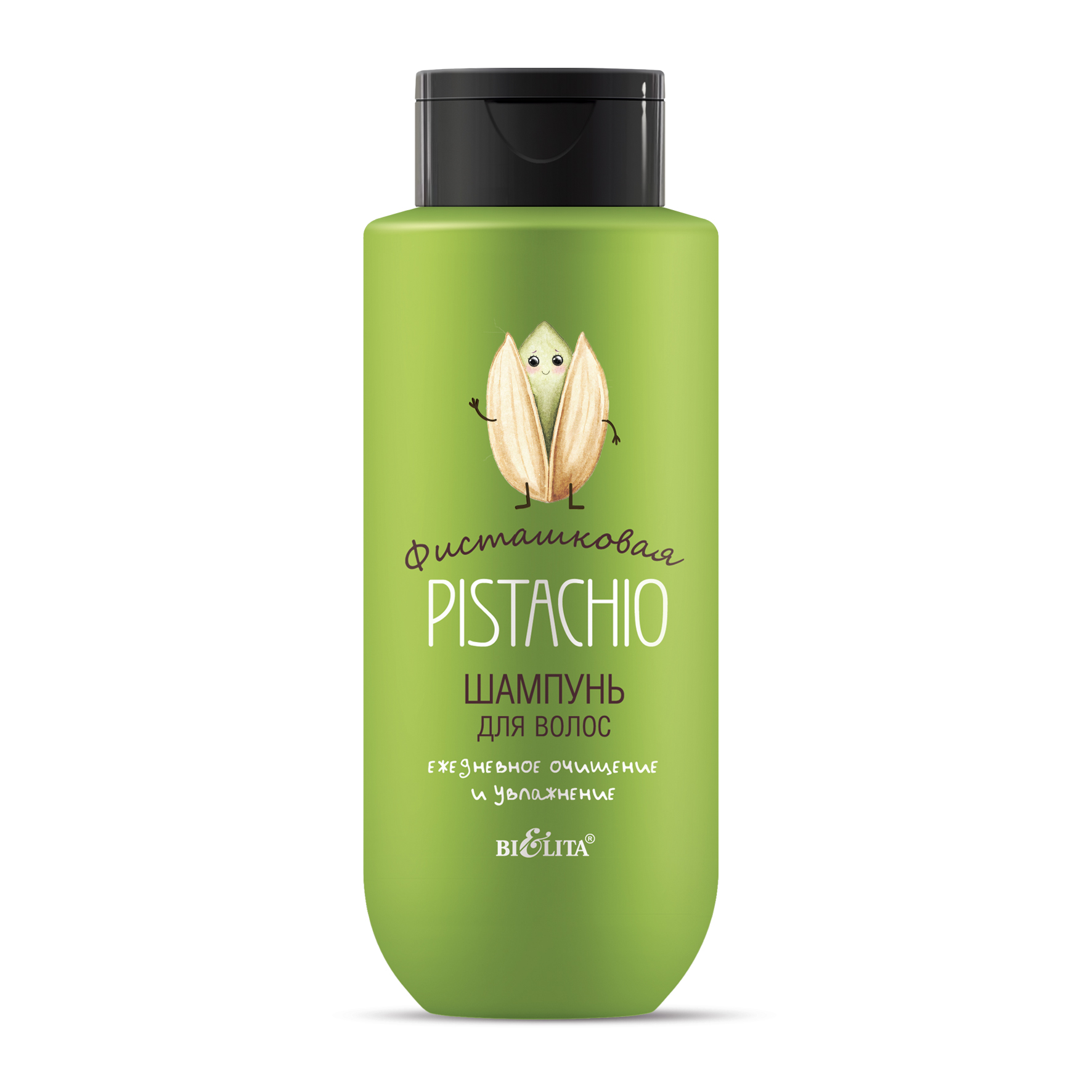 Белита Фисташковая Шампунь для волос Ежедневное очищение и увлажнение 500мл
