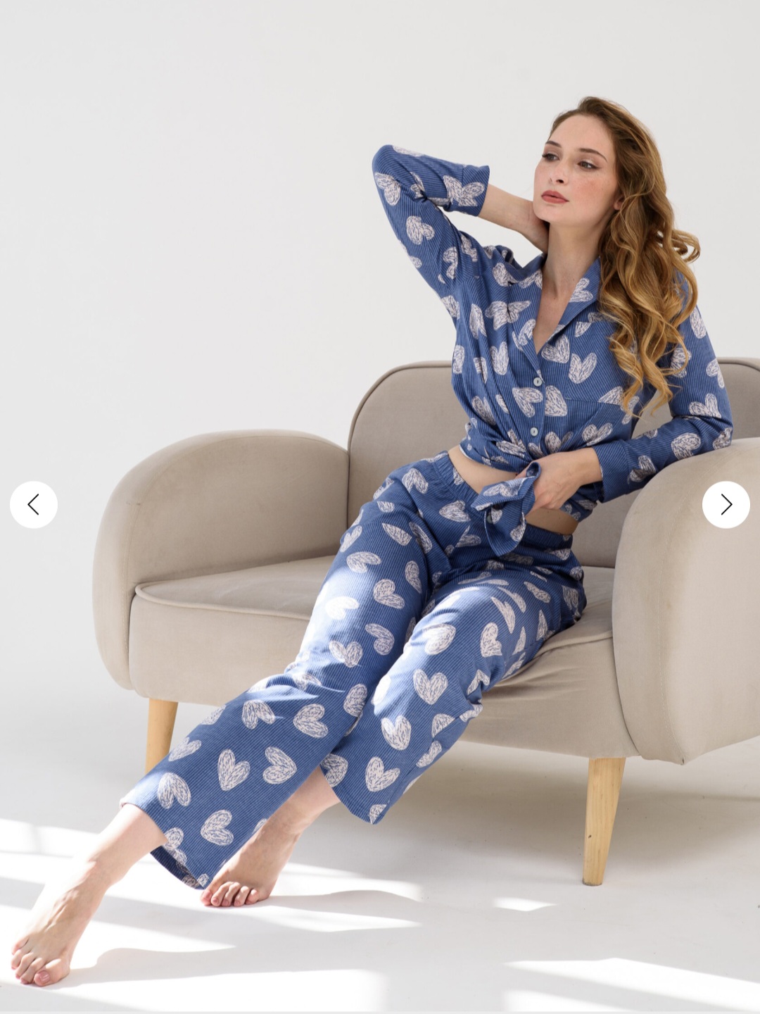 
Пижама женская "Дела сердечные" (классическая)