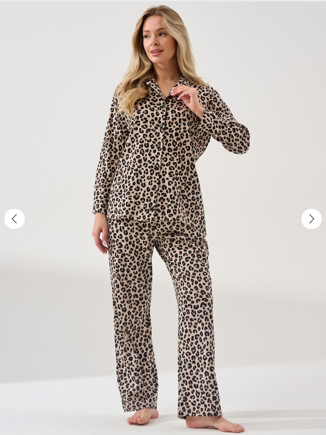 
Пижама женская "Энимал" (классическая)