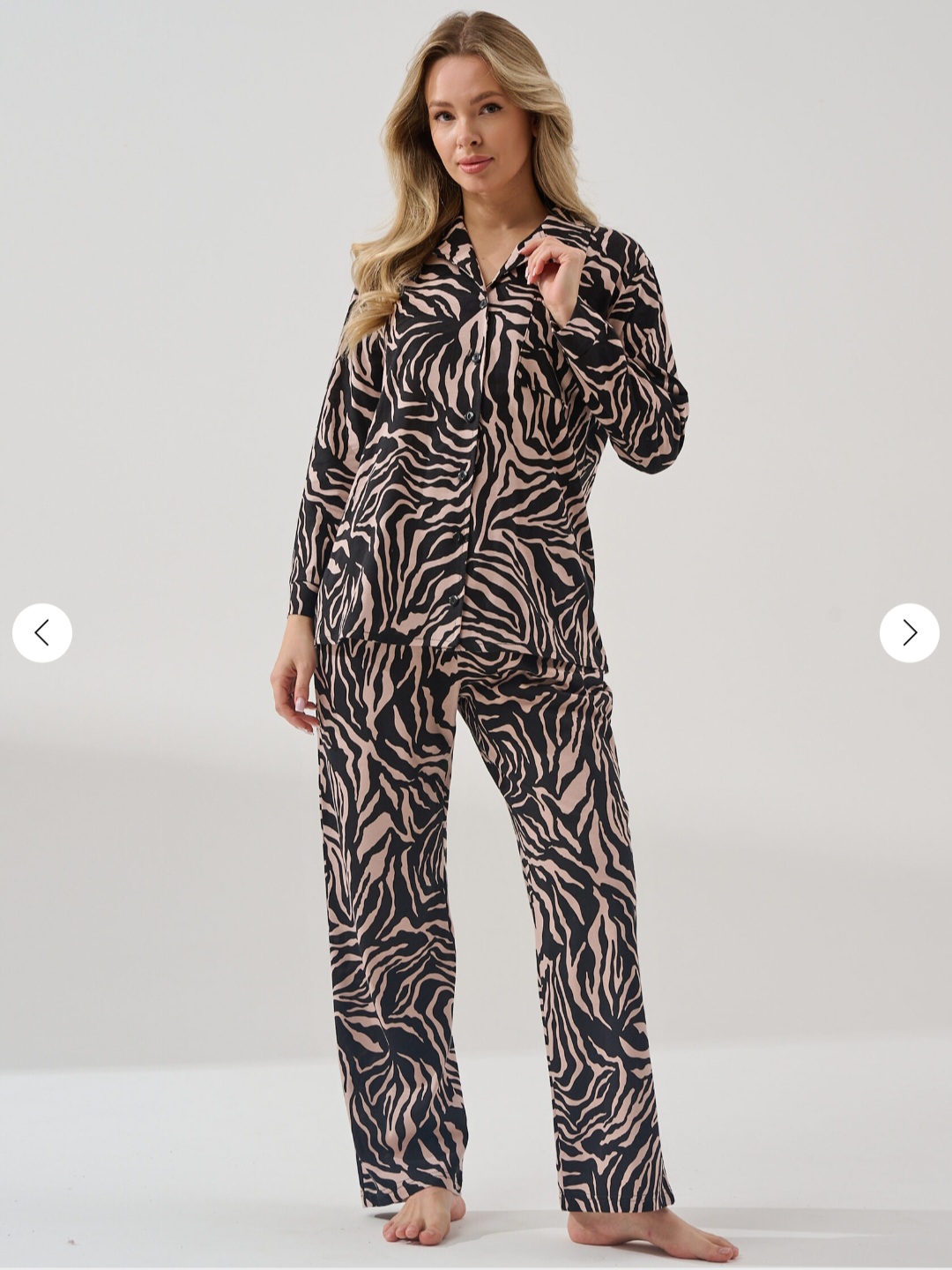 
Пижама женская "Энимал" (классическая)