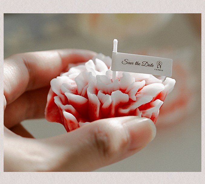 Свеча ароматическая фигурная "ЦВЕТОК" в коробке, 5,7 см. 4316