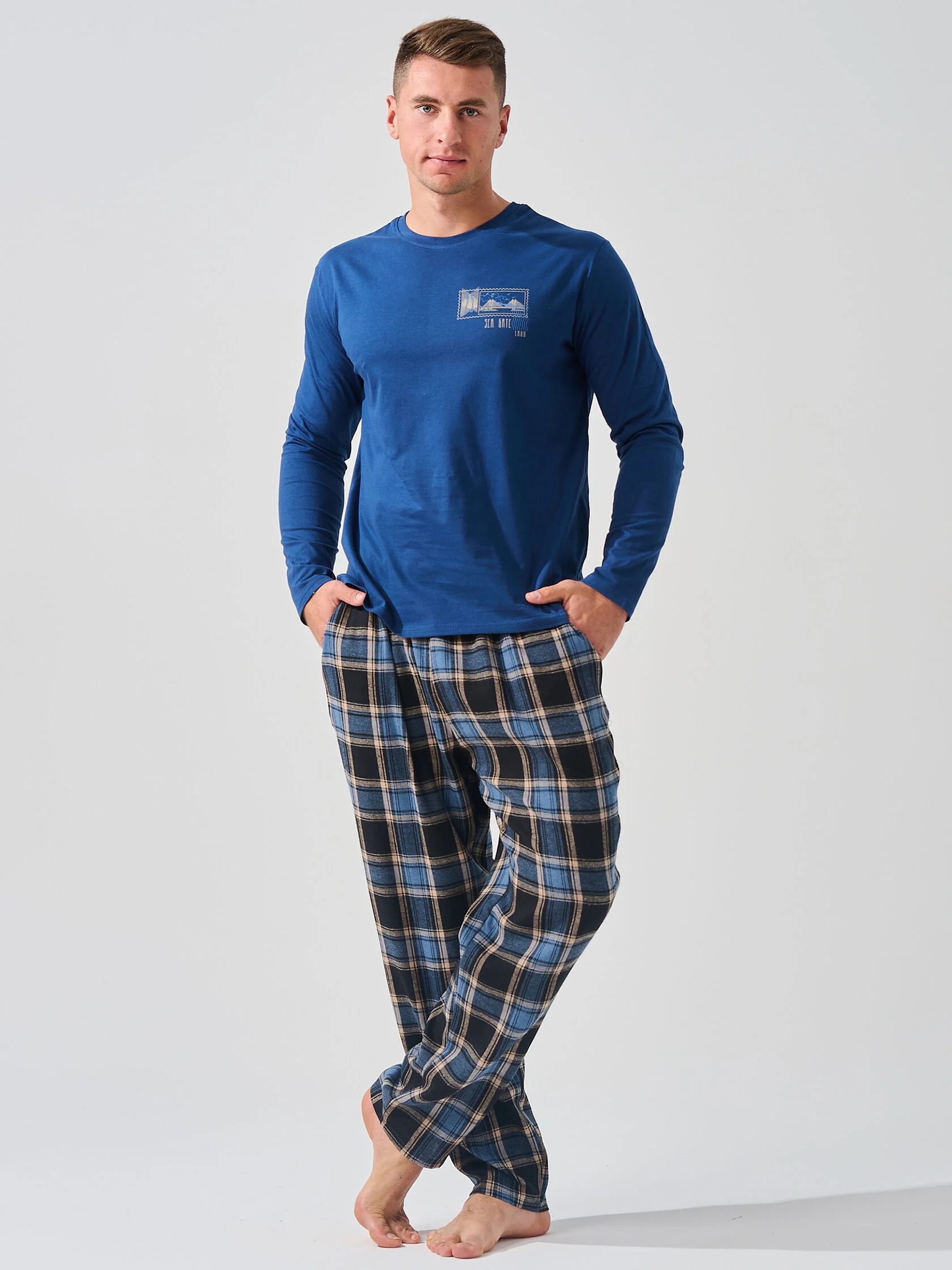 Пижама мужская "Мост"