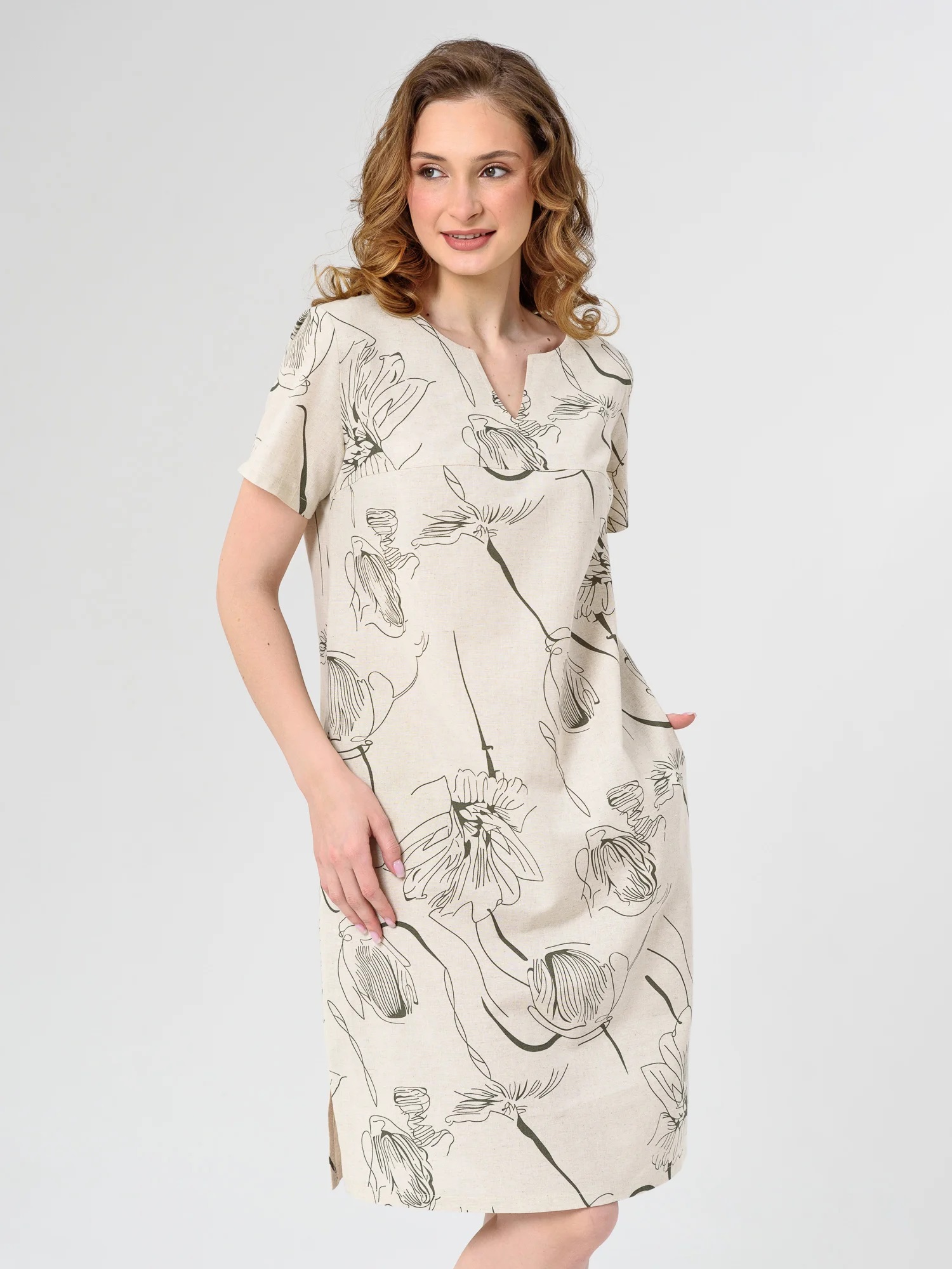 Платье женское "Вологда"