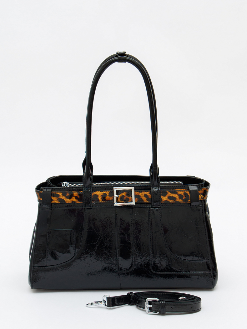 Сумка 2340Y black Polina&Eiterou