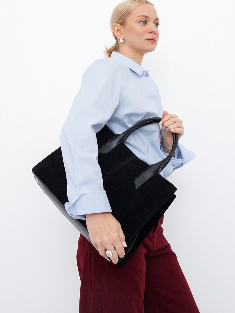 Сумка 1019M black  Polina&Eiterou