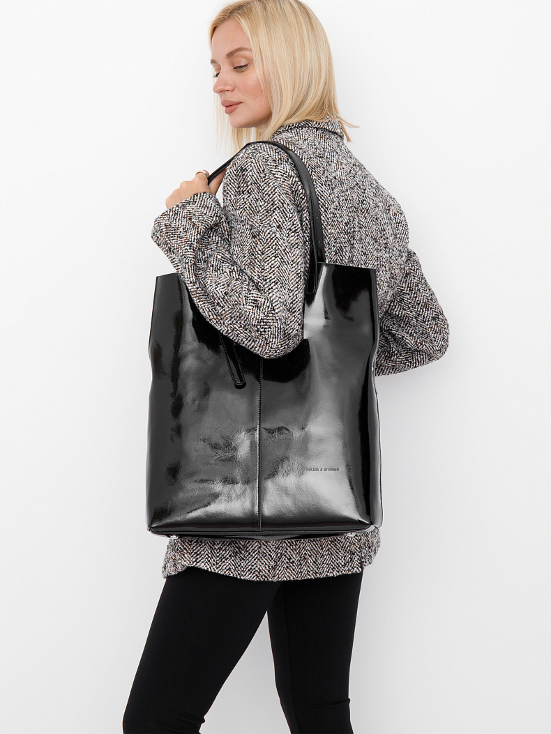Сумка 5763P black Polina&Eiterou