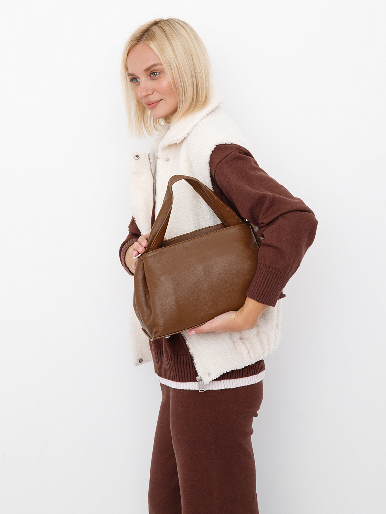 Сумка 0650CH brown Polina&Eiterou