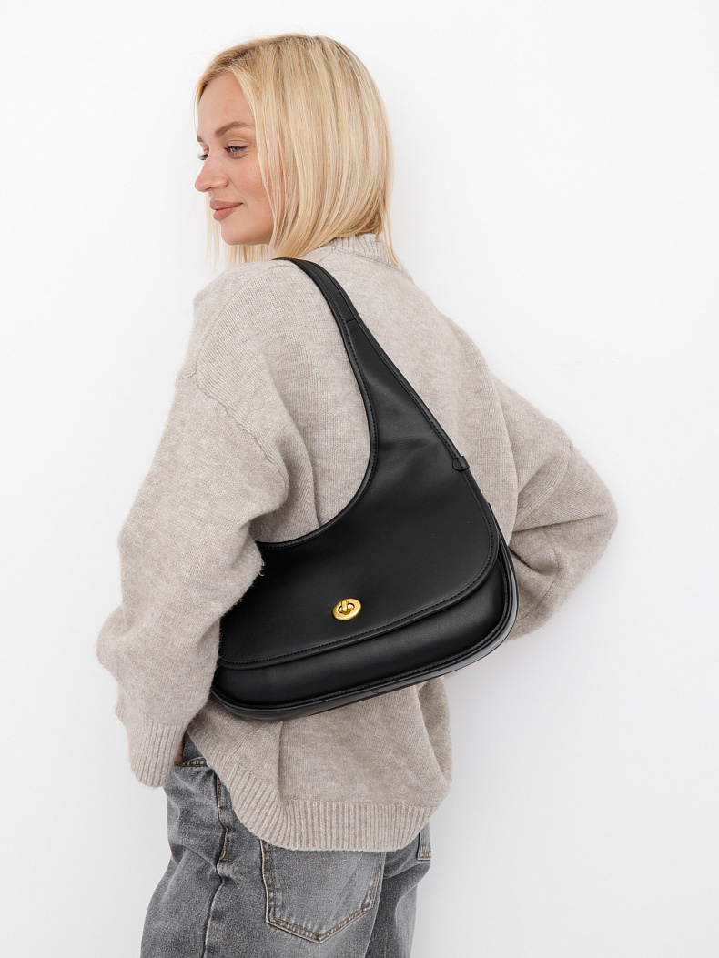 Сумка 1079M black  Polina&Eiterou