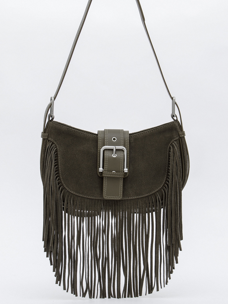 Сумка 99057-1NN brown green Natale Navetta