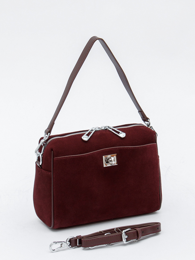 Сумка 6169Q wine red Polina&Eiterou