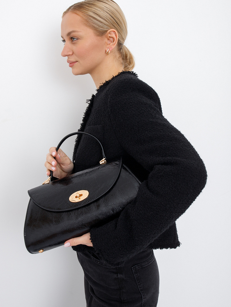 Сумка 1043L black Polina&Eiterou