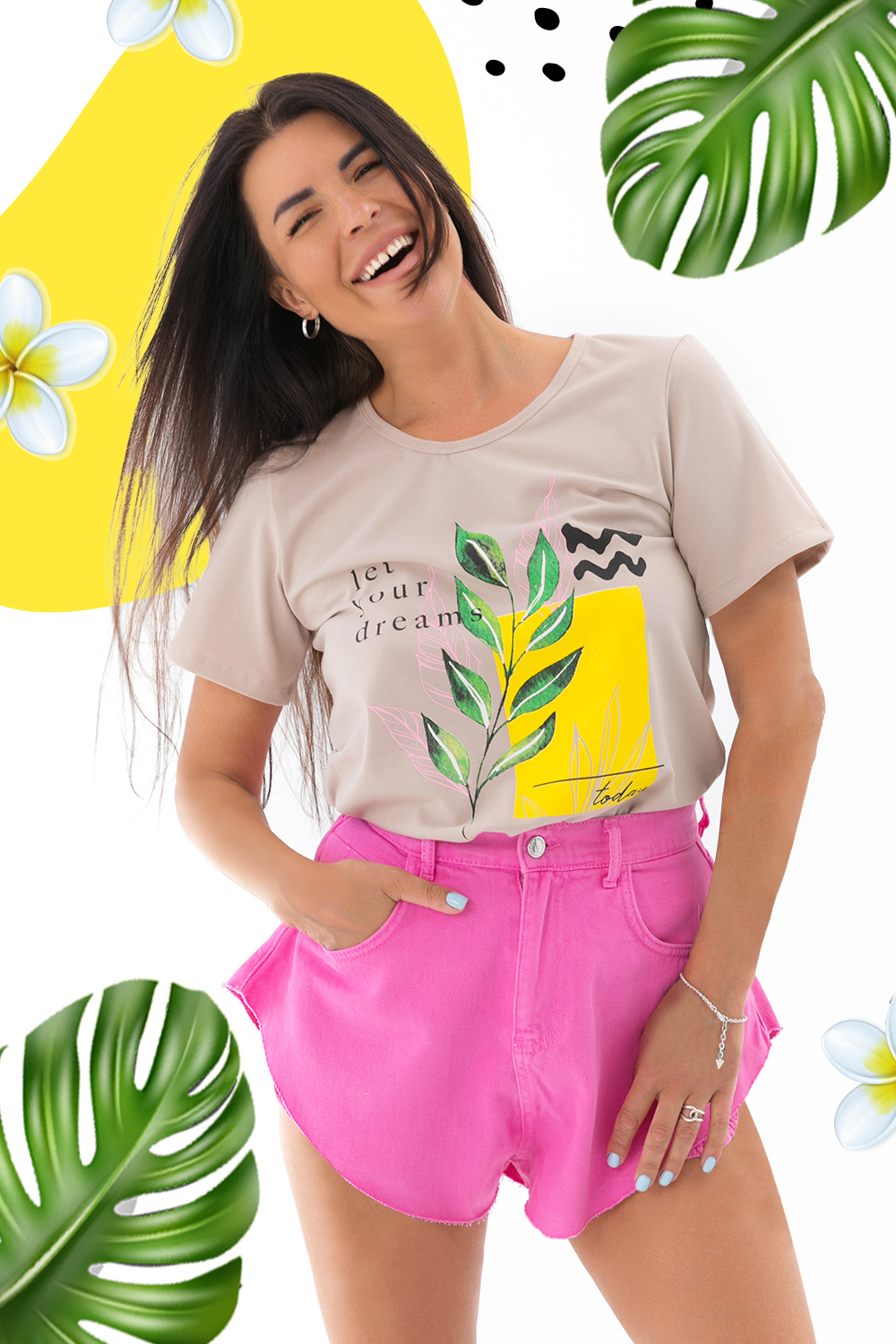 Женская футболка Summer time