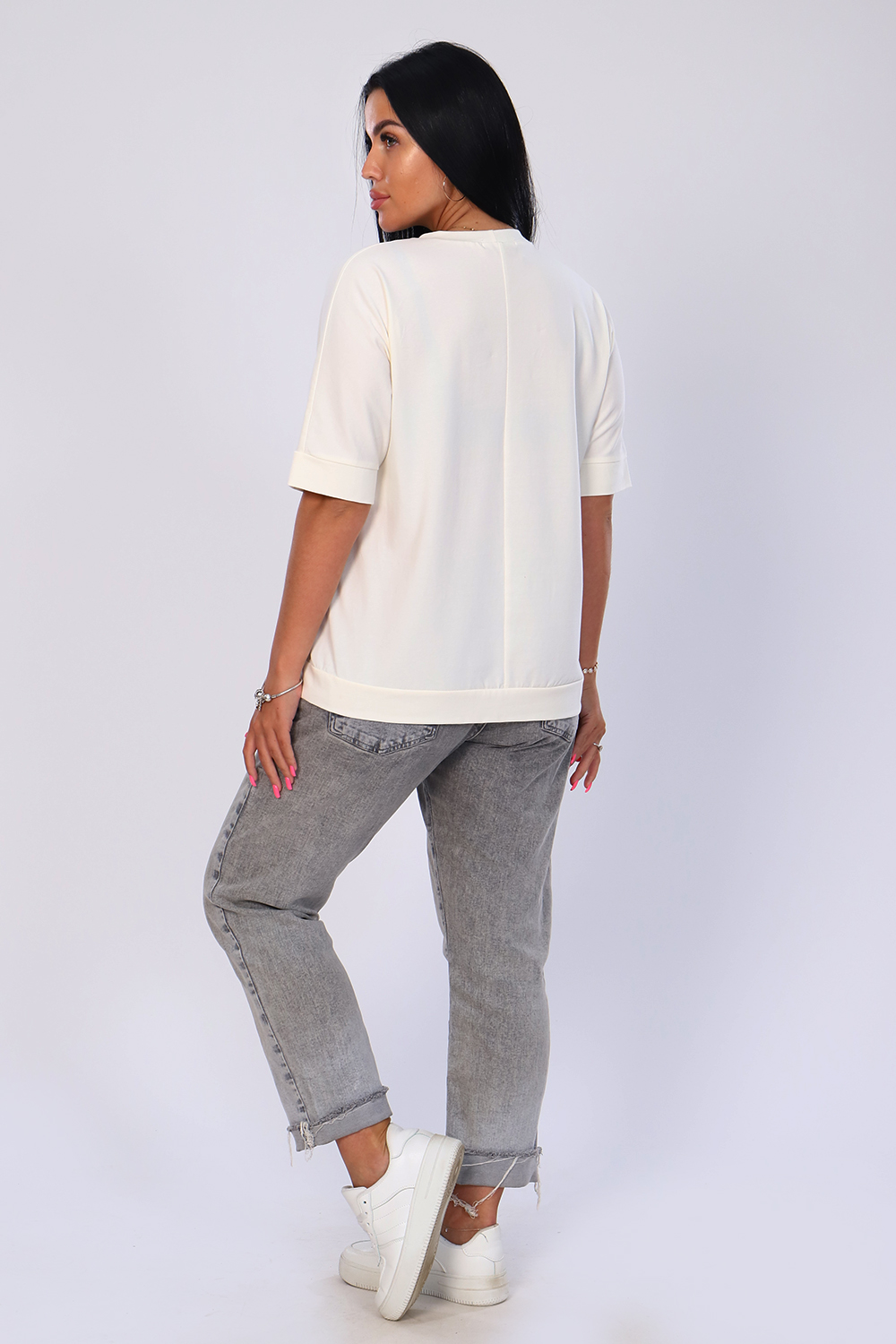 Футболка 82027 экрю