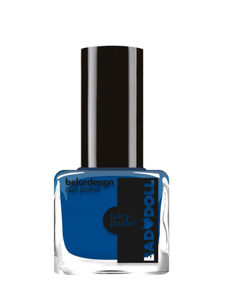 BelorDesign Лак для ногтей Bad Doll GRAZY NEON тон 306 синий 6мл