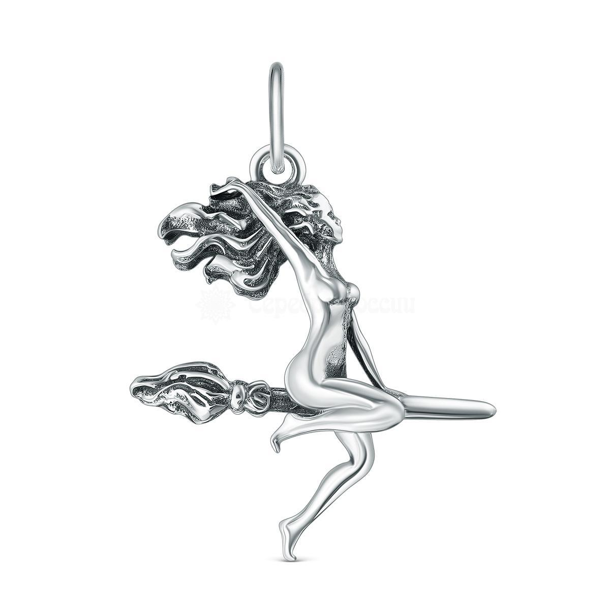 Подвеска из серебра - Ведьмочка, Маргарита 925 пробы п069з