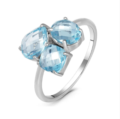 Кольцо, топаз, Лаура