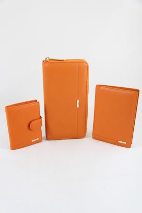 НАТУРАЛЬНАЯ КОЖА!!! Комплект Moro Jenny Арт.:MR-153#-76 L + MR-153#-26 L + MR-153#-25 L