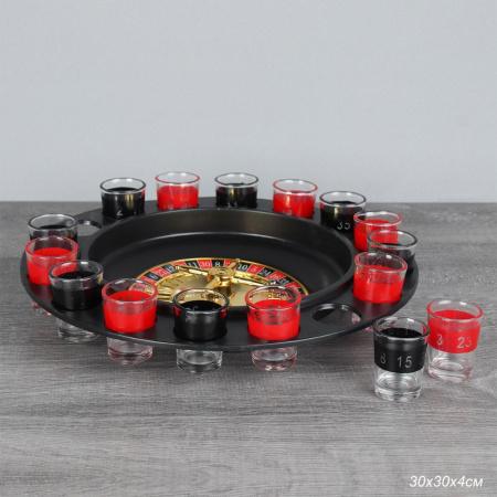 Настольная игра рулетка 29 см / 6670 /уп 20/