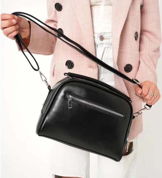 НАТУРАЛЬНАЯ КОЖА!!! Сумка женская кожаная NN 8545 Black