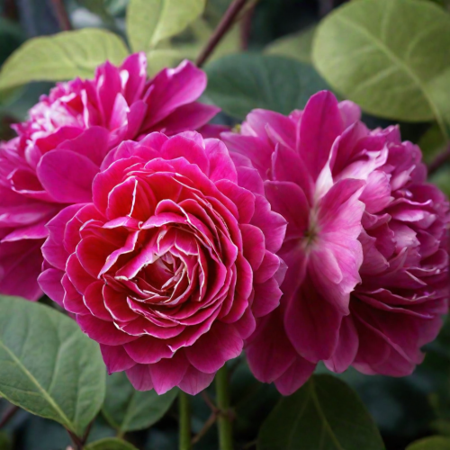 Роза Барон Жиро де Лен (Шраб) 1шт (Сиб сад)