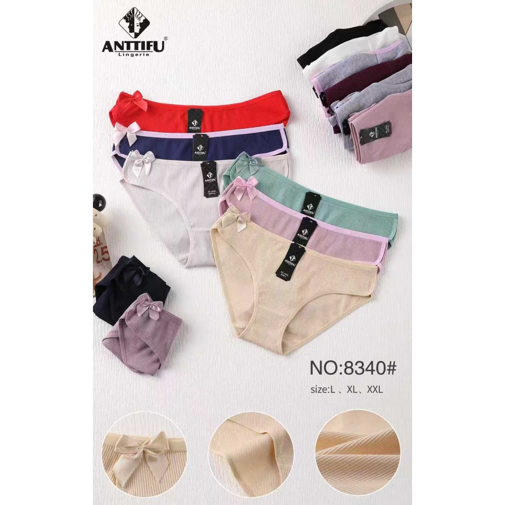 АРТ. 8340Т ТРУСЫ ANTTIFU ХЛОПОК .
