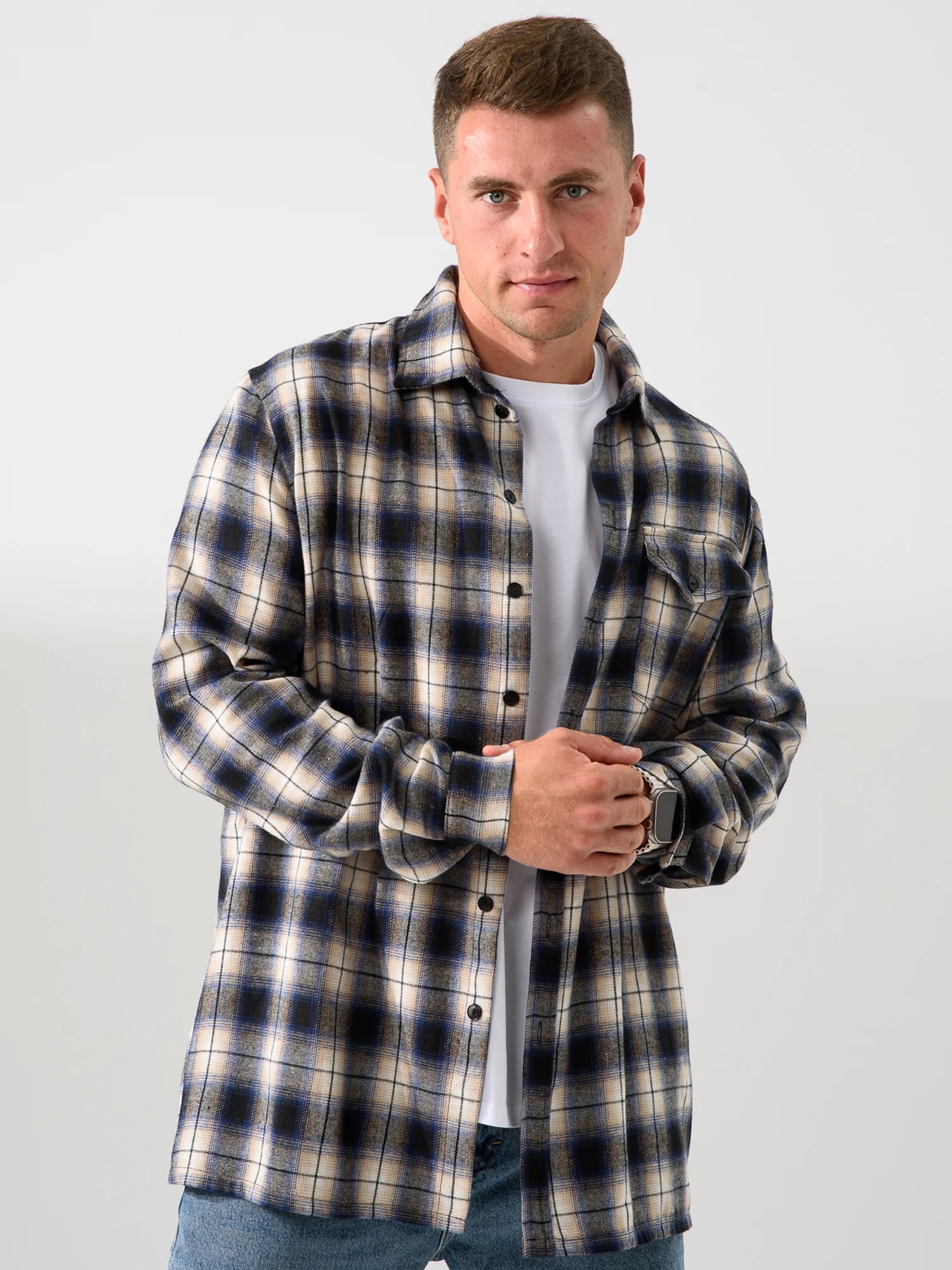 Сорочка верхняя мужская "Имидж" Артикул: 2185-Ф