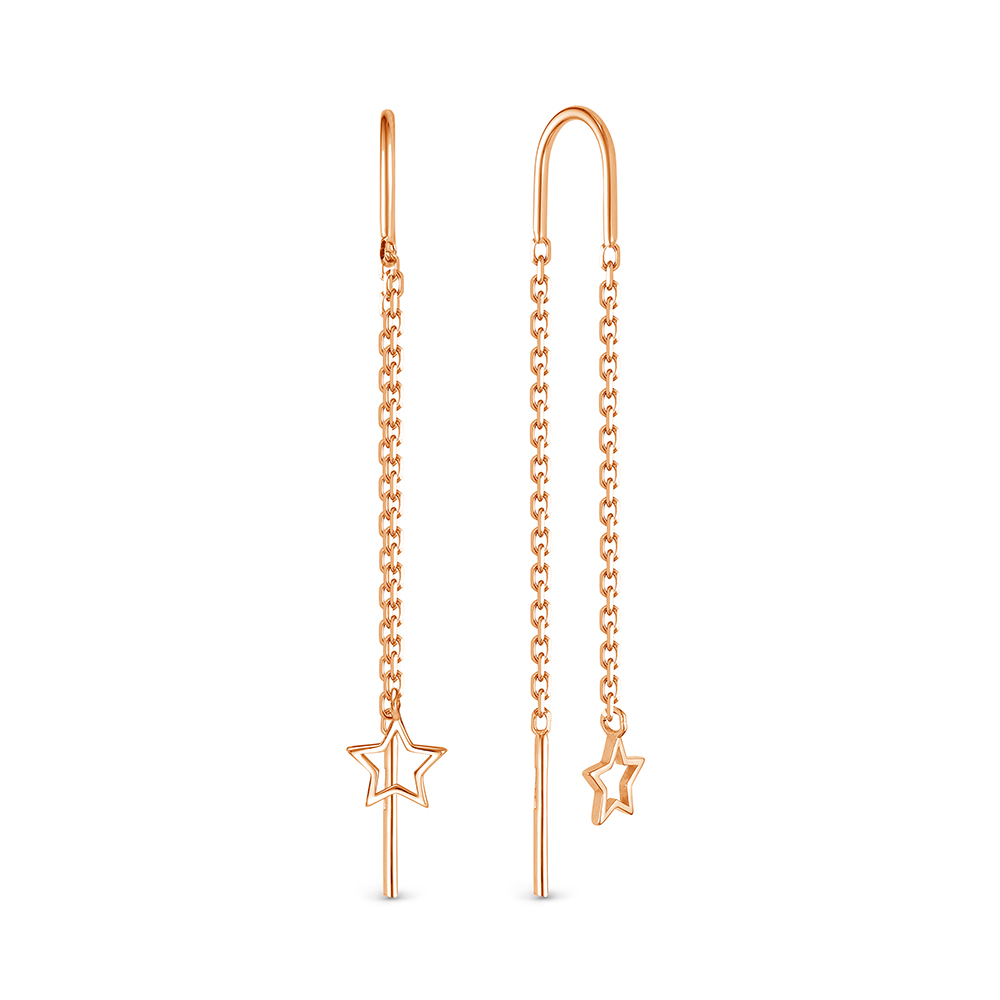 2180 Серьги позолоченные серебро 925*