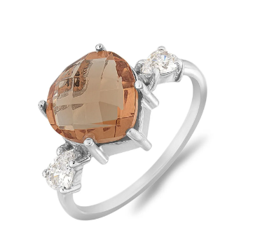 Кольцо, султанит, Лазурь