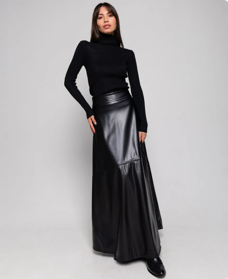 Юбка #КТ6598, чёрный