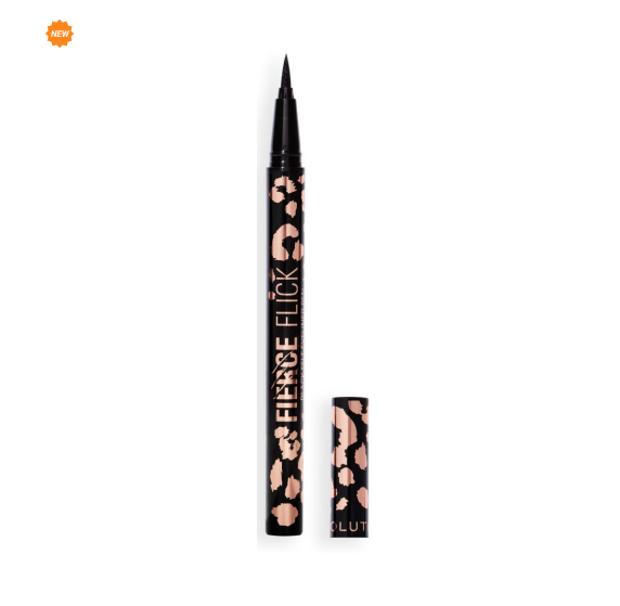 Подводка для глаз Fierce Flick Black Felt Eyeliner Pen Makeup Revolution Великобритания