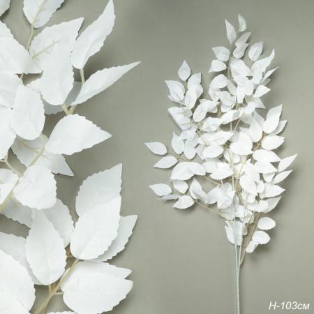 Цветок искусственный БЕЛЫЙ 98 см / ZHQ-7