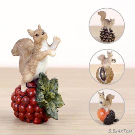 Фигурка Белочка 5х4х7 / 31360 /уп 4/192/без выбора формы