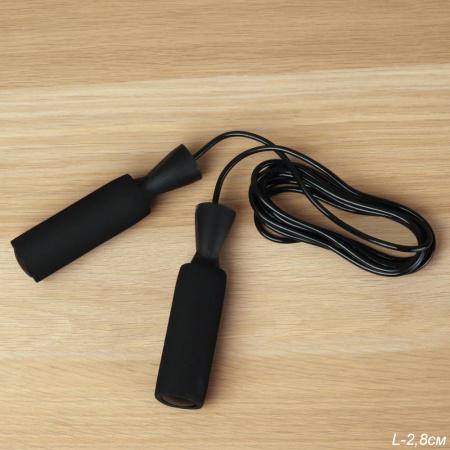 Cкакалка Woohooo Twist / 2.8 m / черный