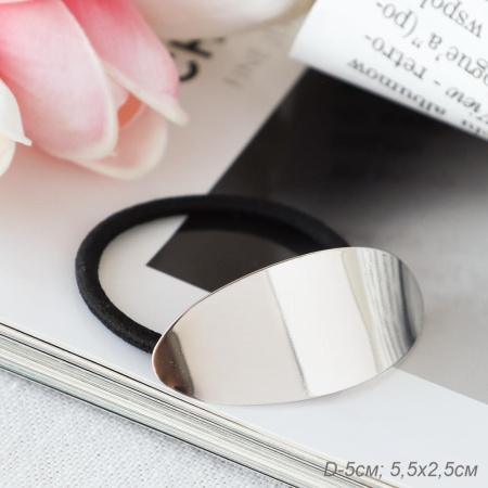 Резинка для волос серебро / NSAЕ-62