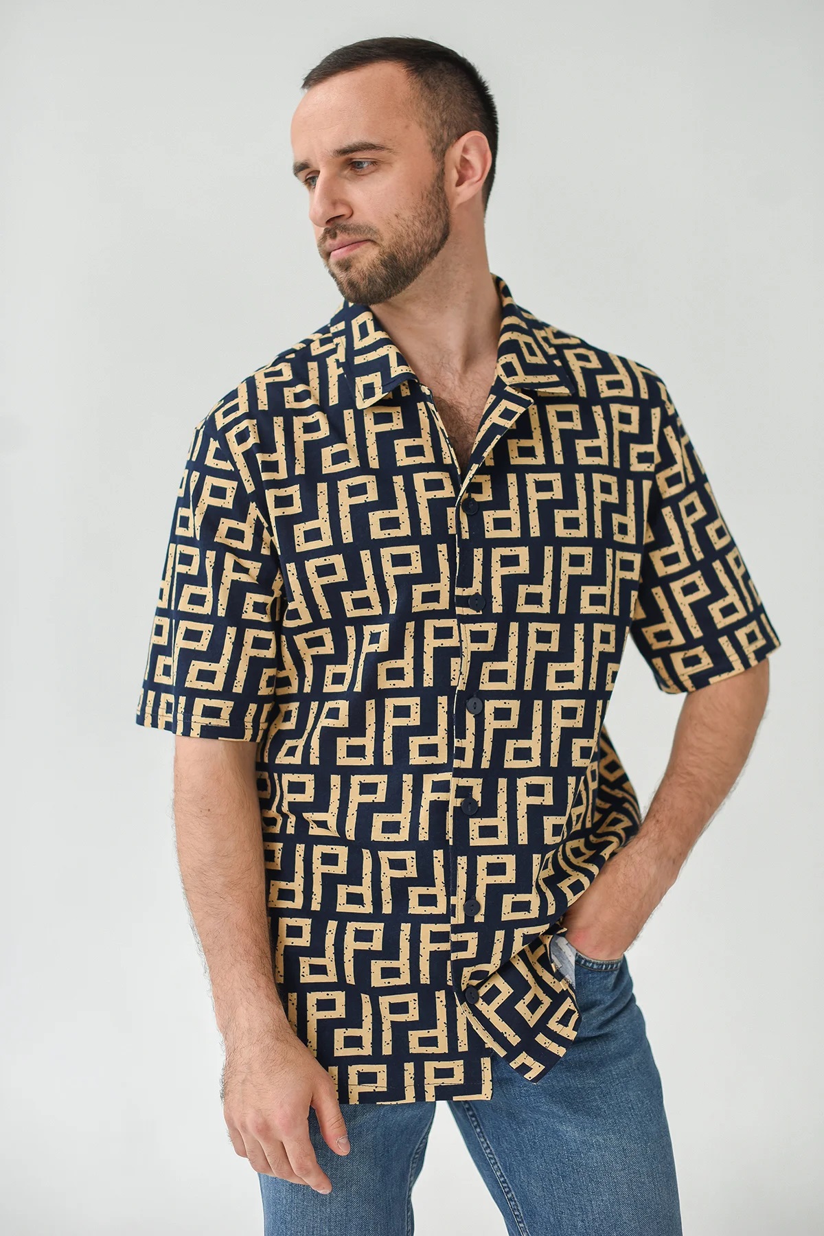 Рубашка мужская "Багамы" Артикул: 2111-К