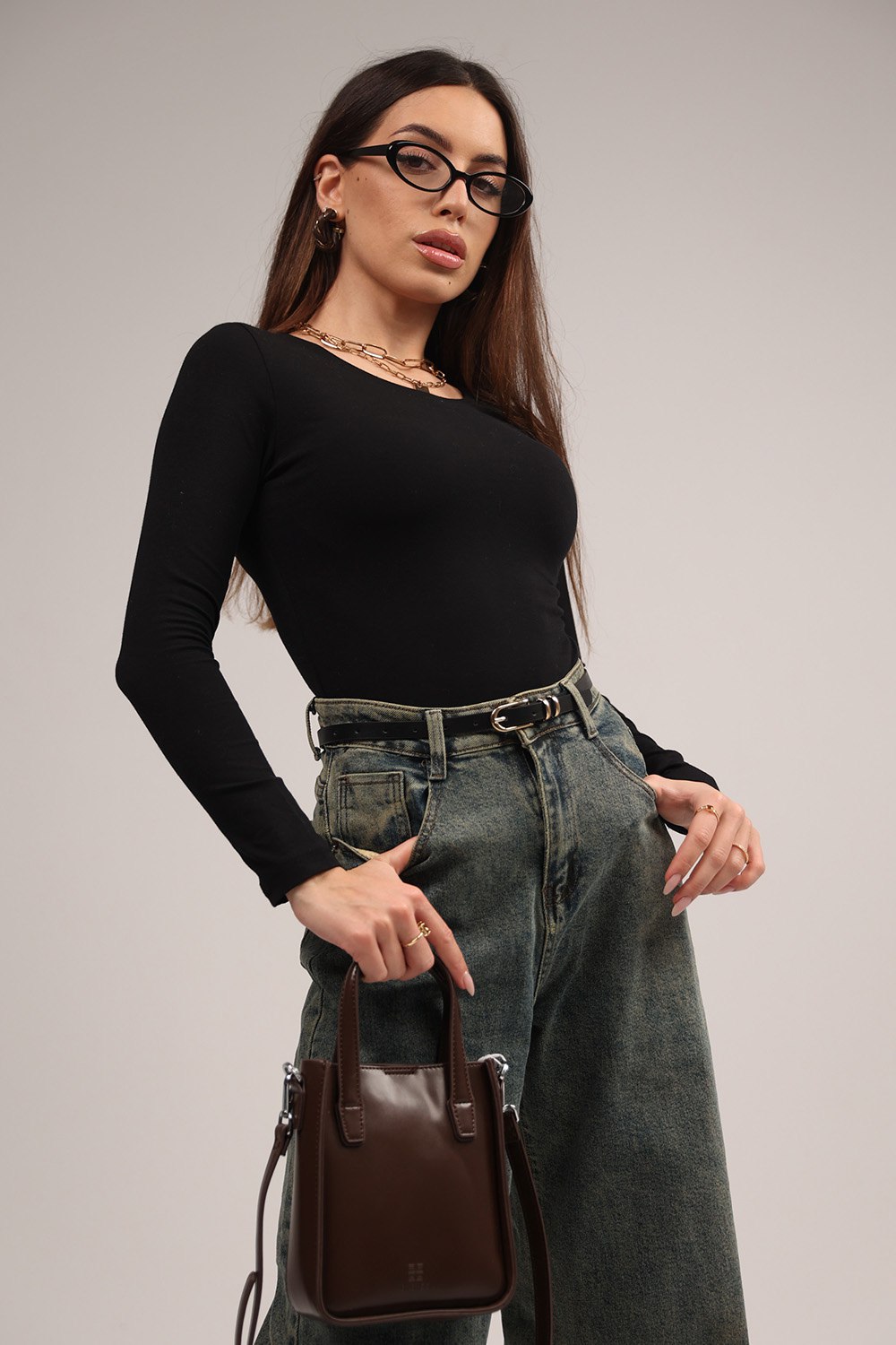 Женский лонгслив повседневный skims