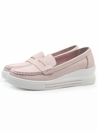 06-YD267-3 PINK Туфли женские (натуральная кожа)