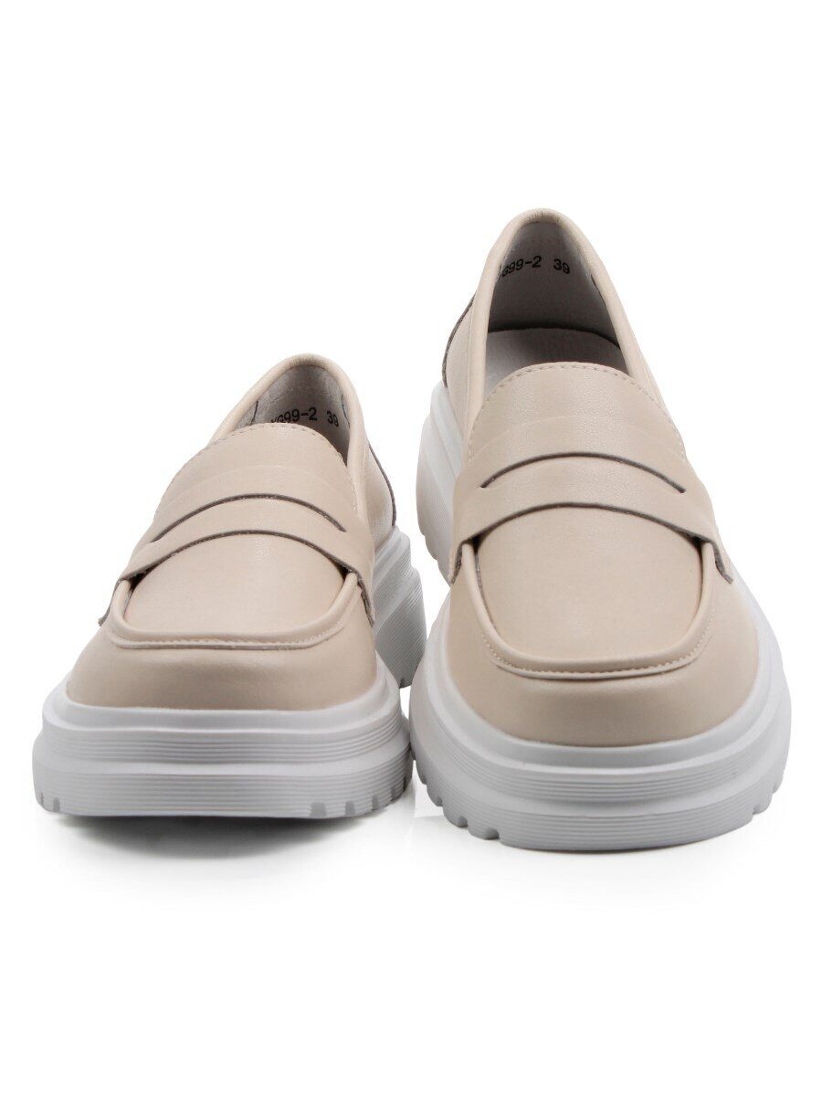 06-YE290-3 BEIGE Туфли женские (натуральная кожа)