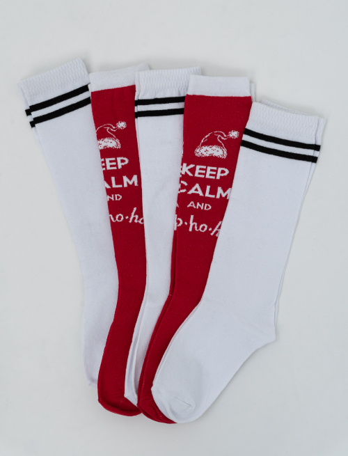 5 пар Гольфы женские второго сорта - не брак, скрытый фабричный дефект (допускаются небольшие дырочки или петли, разные цвета и т. п.).