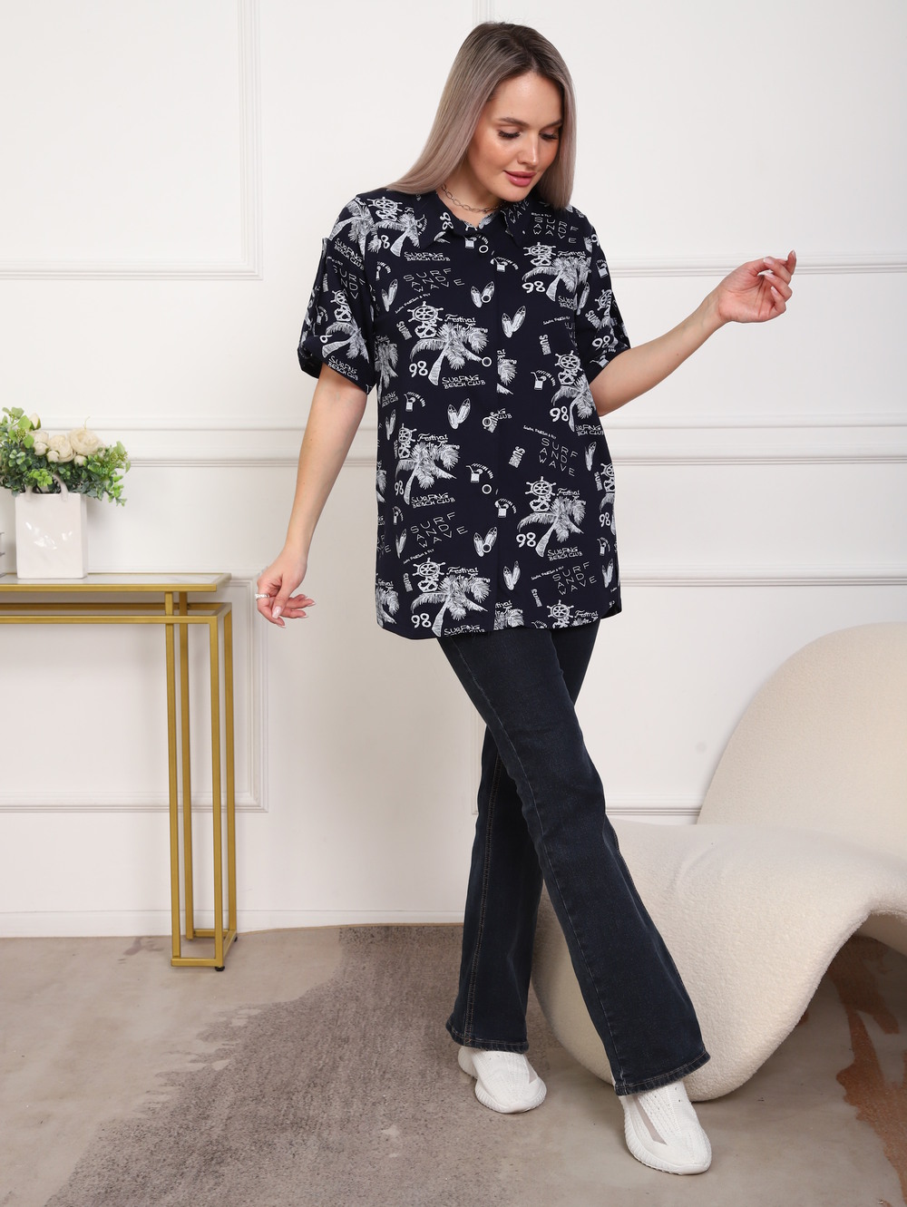 Женская рубашка 5005