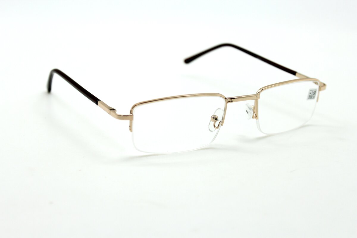 Готовые очки с - мост 8801 золото