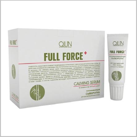 OLLIN FULL FORCE Пилинг для кожи головы с экстрактом бамбука 10 штх15 мл (