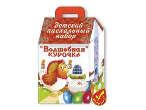 ПОДАРОЧНЫЙ ПАСХАЛЬНЫЙ СУВЕНИР "ВОЛШЕБНАЯ КУРОЧКА"