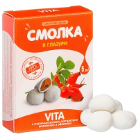 Смолка в глазури «VITA» с шиповником и облепихой, 5 шт