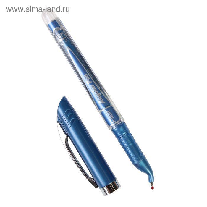 Ручка шариковая Flair Angular для левшей, узел-игла 0.7 , стержень синий, в блистере 42985